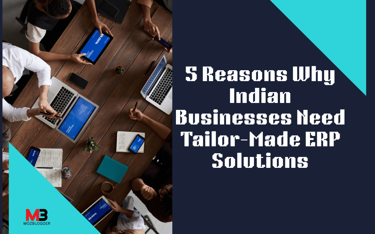 5 Reasons Why Indian Businesses Need Tailor-Made ERP Solutions