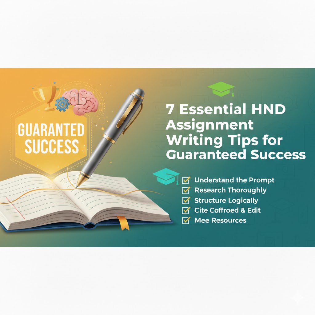 7 Essential HND Assignment Writing Tips for Guaranteed Success