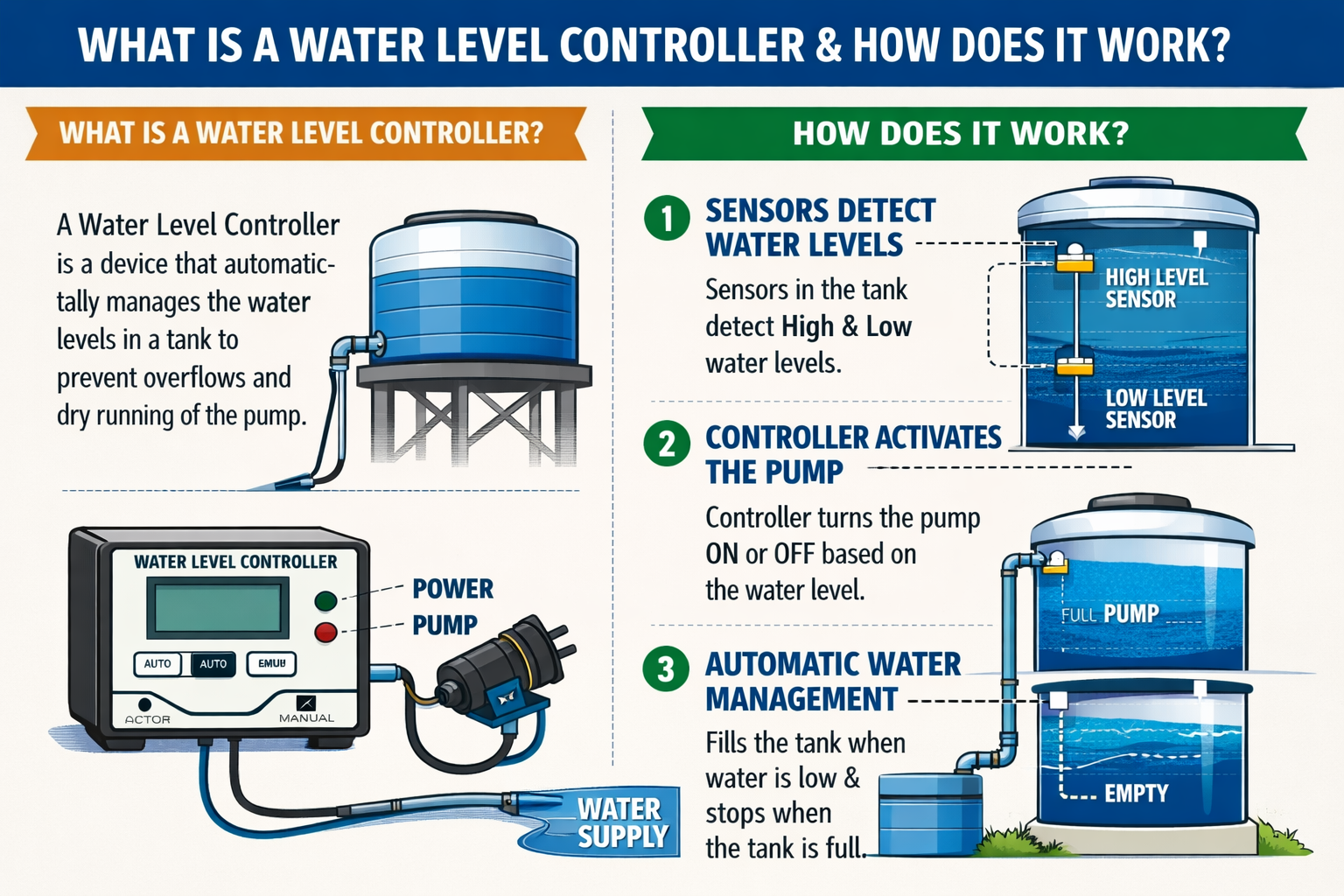 submersible pump controller